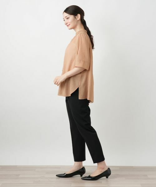 Leilian / レリアン シャツ・ブラウス | ハイネックプリーツブラウス【Leilian WHITE LABEL】 | 詳細5