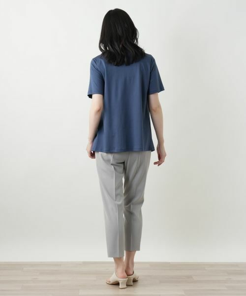 Leilian / レリアン カットソー | デザインVネックカットソー【Leilian WHITE LABEL】 | 詳細6