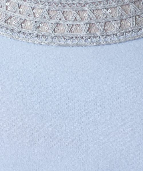 Leilian / レリアン Tシャツ | スパンコール刺繍カットソー【Leilian WHITE LABEL】 | 詳細18