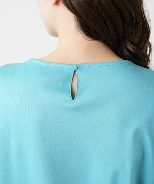 Leilian / レリアン Tシャツ | 刺繍フレンチスリーブカットソー【Leilian WHITE LABEL】 | 詳細14