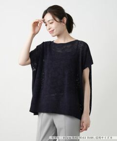 レリアン Leilian セーター （ブルー系） Leilian / レリアン ニット・セーター（条件：ブルー系