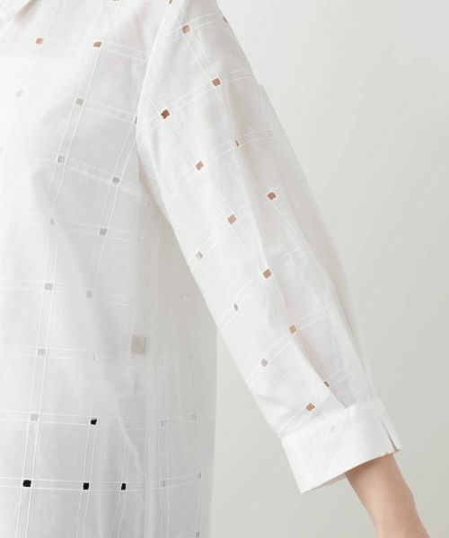 Leilian / レリアン シャツ・ブラウス | カットワークブラウス【Leilian WHITE LABEL】 | 詳細12