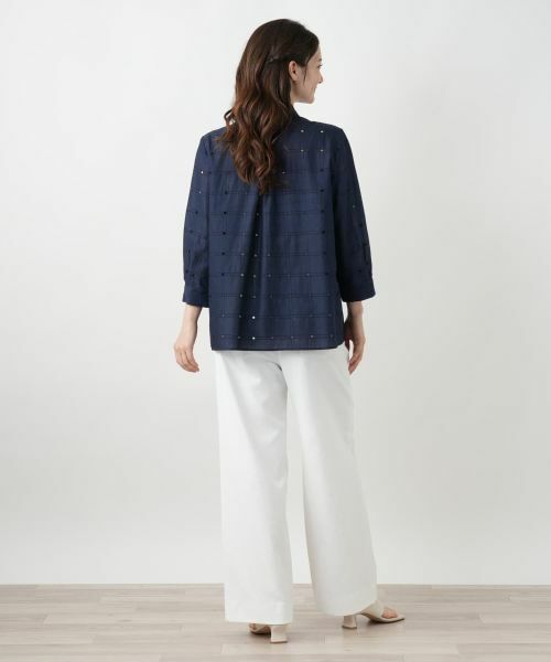 Leilian / レリアン シャツ・ブラウス | カットワークブラウス【Leilian WHITE LABEL】 | 詳細3