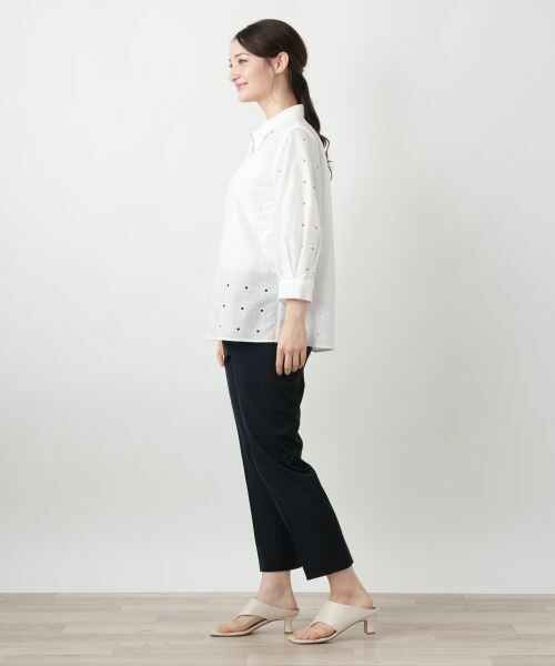 Leilian / レリアン シャツ・ブラウス | カットワークブラウス【Leilian WHITE LABEL】 | 詳細5