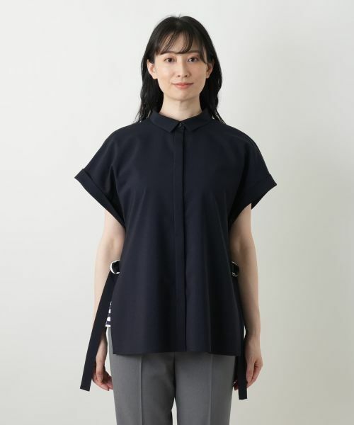 Leilian / レリアン テーラードジャケット | 比翼ベスト【Leilian WHITE LABEL】 | 詳細7