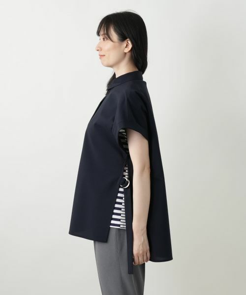 Leilian / レリアン テーラードジャケット | 比翼ベスト【Leilian WHITE LABEL】 | 詳細8