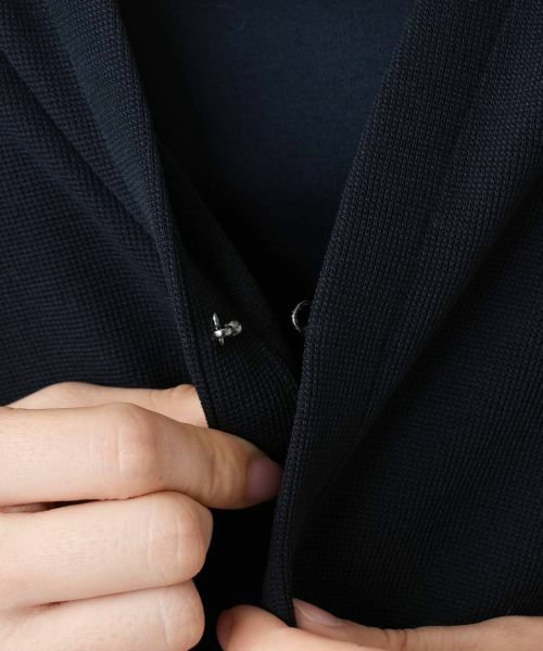 Leilian / レリアン テーラードジャケット | Vネッククロップドジャケット【Leilian WHITE LABEL】 | 詳細15