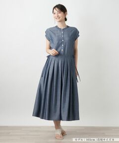 Leilian / レリアン ドレス | ウエスト切り替えワンピース【Leilian WHITE LABEL】