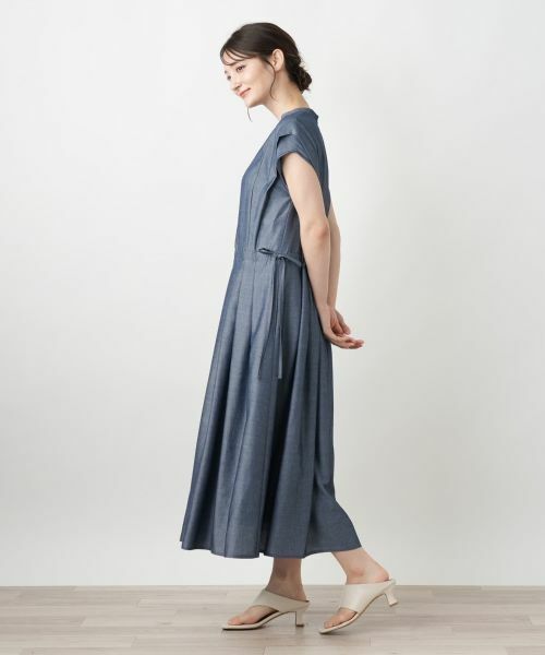 Leilian / レリアン ドレス | ウエスト切り替えワンピース【Leilian WHITE LABEL】 | 詳細2