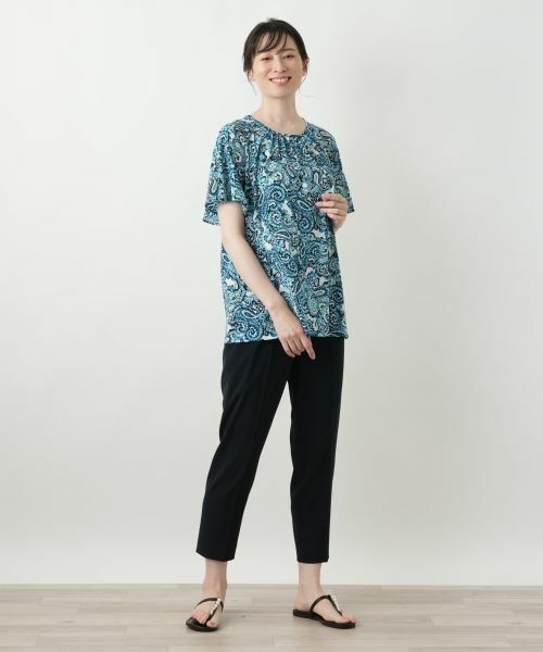 Leilian / レリアン シャツ・ブラウス | ペイズリー柄ブラウス【Leilian WHITE LABEL】 | 詳細1