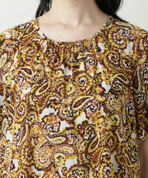 Leilian / レリアン シャツ・ブラウス | ペイズリー柄ブラウス【Leilian WHITE LABEL】 | 詳細10