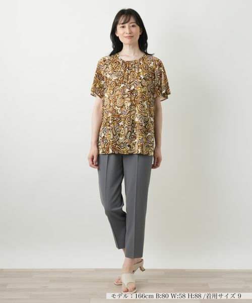 Leilian / レリアン シャツ・ブラウス | ペイズリー柄ブラウス【Leilian WHITE LABEL】 | 詳細4