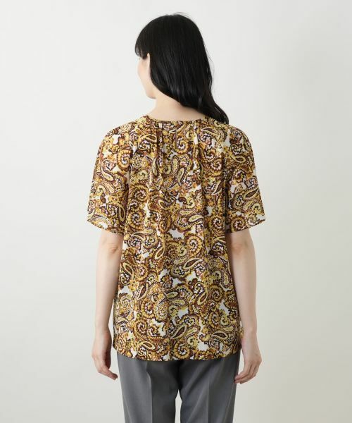 Leilian / レリアン シャツ・ブラウス | ペイズリー柄ブラウス【Leilian WHITE LABEL】 | 詳細9