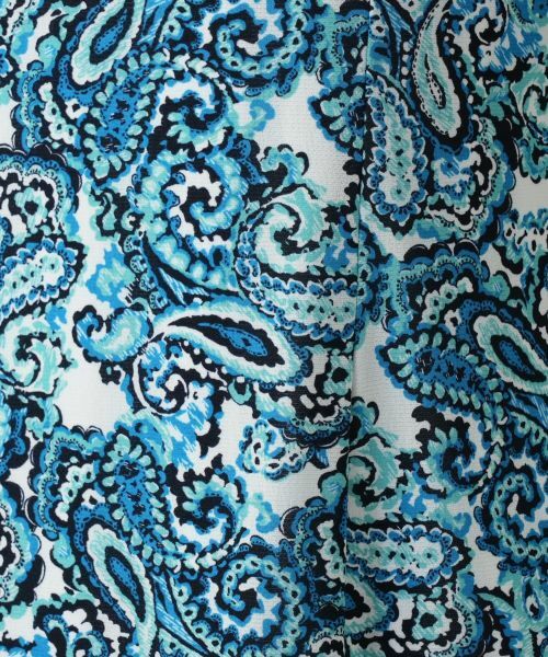 Leilian / レリアン ドレス | ペイズリーフレアワンピース【Leilian WHITE LABEL】 | 詳細15