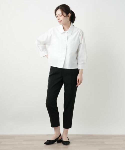 Leilian / レリアン テーラードジャケット | シャツジャケット【Leilian WHITE LABEL】 | 詳細1