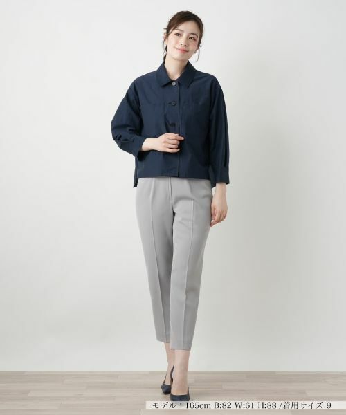 Leilian / レリアン テーラードジャケット | シャツジャケット【Leilian WHITE LABEL】 | 詳細4