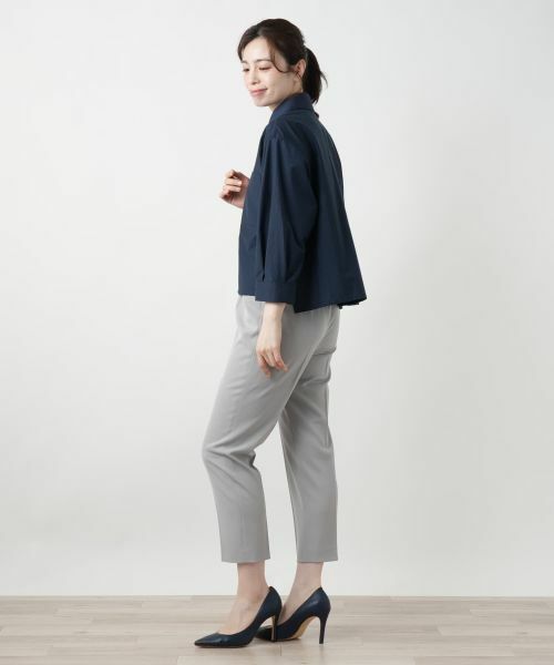 Leilian / レリアン テーラードジャケット | シャツジャケット【Leilian WHITE LABEL】 | 詳細5