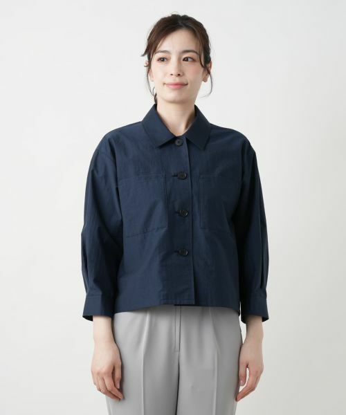 Leilian / レリアン テーラードジャケット | シャツジャケット【Leilian WHITE LABEL】 | 詳細7