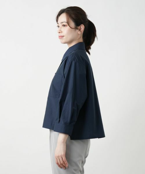 Leilian / レリアン テーラードジャケット | シャツジャケット【Leilian WHITE LABEL】 | 詳細8