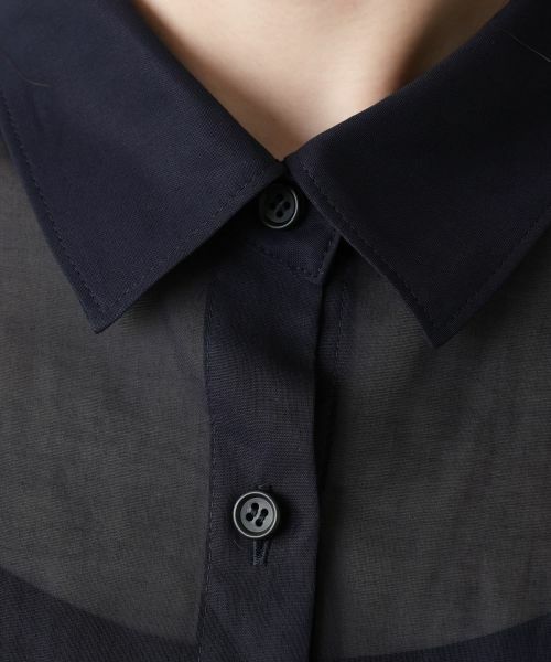 Leilian / レリアン シャツ・ブラウス | シアーブラウス【Leilian WHITE LABEL】 | 詳細12