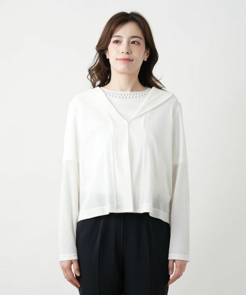 Leilian / レリアン シャツ・ブラウス | フーデッドブラウス【Leilian WHITE LABEL】 | 詳細7