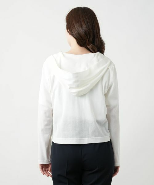 Leilian / レリアン シャツ・ブラウス | フーデッドブラウス【Leilian WHITE LABEL】 | 詳細9