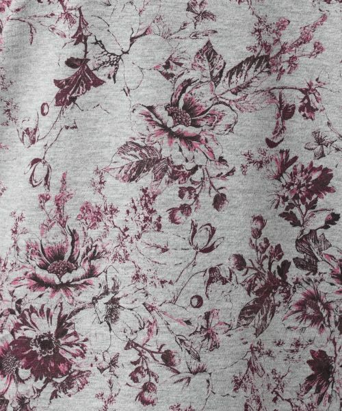Leilian / レリアン Tシャツ | フラワープリントTシャツ【Leilian WHITE LABEL】 | 詳細14
