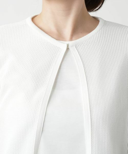 Leilian / レリアン カーディガン・ボレロ | クルーネックカーディガン【Leilian WHITE LABEL】 | 詳細10