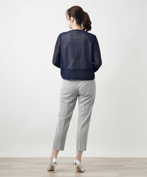 Leilian / レリアン カーディガン・ボレロ | クルーネックカーディガン【Leilian WHITE LABEL】 | 詳細3