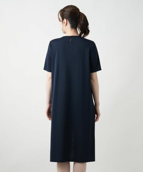 Leilian / レリアン ドレス | 幾何学切替フレアワンピース【Leilian WHITE LABEL】 | 詳細10