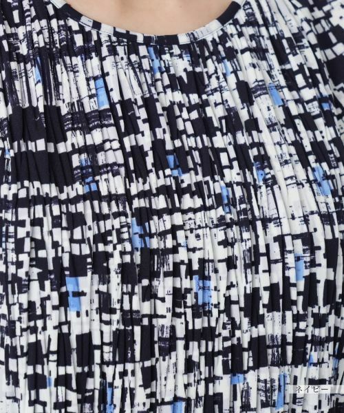 Leilian / レリアン シャツ・ブラウス | グラフィカルプリントブラウス【Leilian WHITE LABEL】 | 詳細14