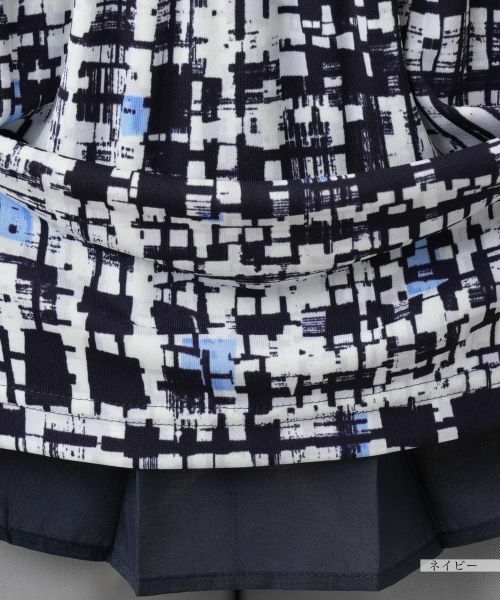 Leilian / レリアン シャツ・ブラウス | グラフィカルプリントブラウス【Leilian WHITE LABEL】 | 詳細15