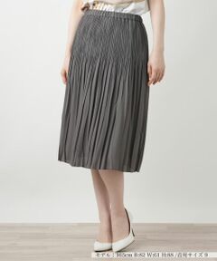 Leilian / レリアン ロング・マキシ丈スカート | プリーツスカート【Leilian WHITE LABEL】