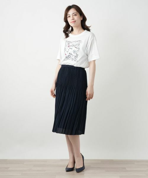 Leilian / レリアン ロング・マキシ丈スカート | プリーツスカート【Leilian WHITE LABEL】 | 詳細1