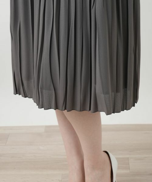 Leilian / レリアン ロング・マキシ丈スカート | プリーツスカート【Leilian WHITE LABEL】 | 詳細11
