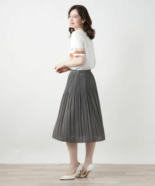 Leilian / レリアン ロング・マキシ丈スカート | プリーツスカート【Leilian WHITE LABEL】 | 詳細5