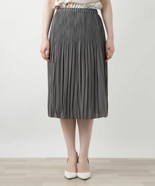 Leilian / レリアン ロング・マキシ丈スカート | プリーツスカート【Leilian WHITE LABEL】 | 詳細7