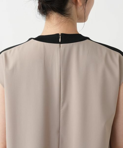 Leilian / レリアン ドレス | 【店舗人気】フレンチスリーブタックワンピース | 詳細11