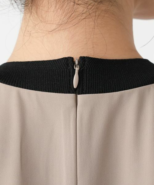 Leilian / レリアン ドレス | 【店舗人気】フレンチスリーブタックワンピース | 詳細12