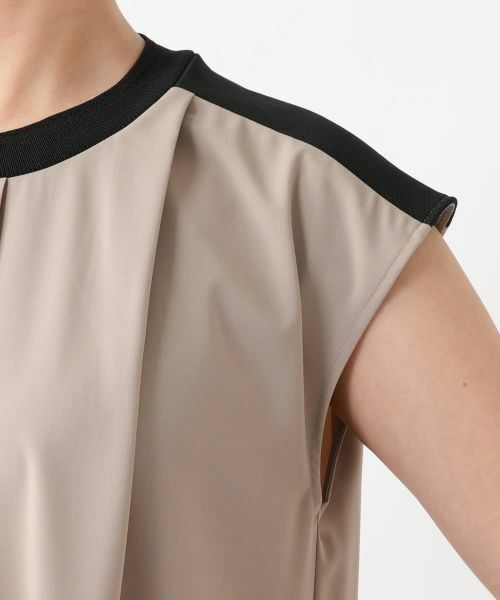 Leilian / レリアン ドレス | 【店舗人気】フレンチスリーブタックワンピース | 詳細13