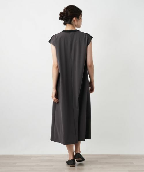 Leilian / レリアン ドレス | 【店舗人気】フレンチスリーブタックワンピース | 詳細3