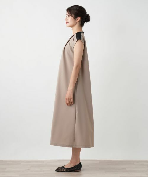 Leilian / レリアン ドレス | 【店舗人気】フレンチスリーブタックワンピース | 詳細8