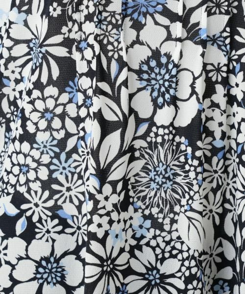 Leilian / レリアン カットソー | フラワープリントカットソー【Leilian WHITE LABEL】 | 詳細19