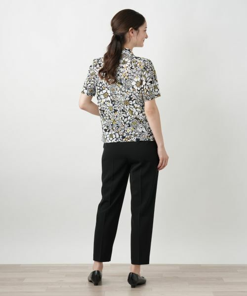 Leilian / レリアン カットソー | フラワープリントカットソー【Leilian WHITE LABEL】 | 詳細6