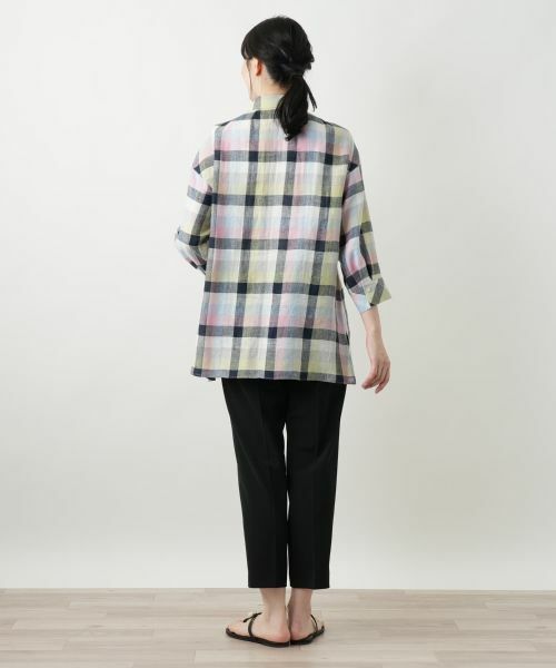 【現行タグ】【17+】Leilian♡レリアン チェック柄 シャツ レディース 現行タグ】【17+】Leilian♡レリアン チェック柄 シャツ レディース