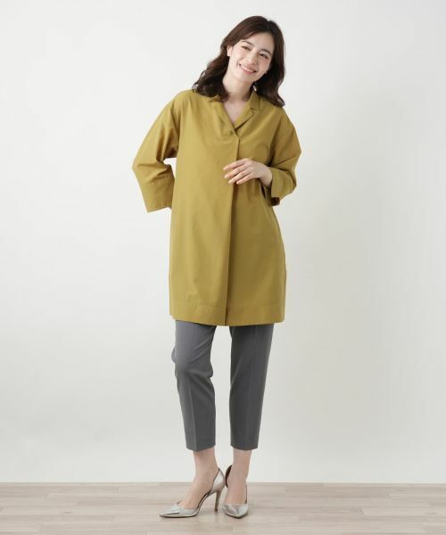 Leilian / レリアン シャツ・ブラウス | オープンカラーシャツ【Leilian WHITE LABEL】 | 詳細1