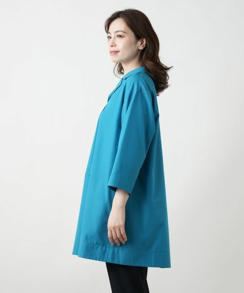 Leilian / レリアン シャツ・ブラウス | オープンカラーシャツ【Leilian WHITE LABEL】 | 詳細11