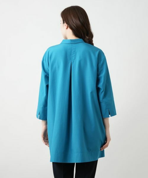 Leilian / レリアン シャツ・ブラウス | オープンカラーシャツ【Leilian WHITE LABEL】 | 詳細12