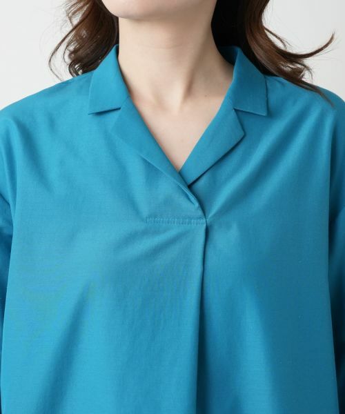 Leilian / レリアン シャツ・ブラウス | オープンカラーシャツ【Leilian WHITE LABEL】 | 詳細13
