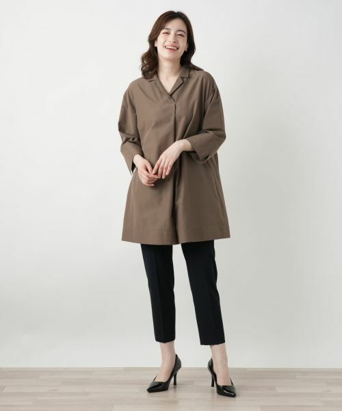 Leilian / レリアン シャツ・ブラウス | オープンカラーシャツ【Leilian WHITE LABEL】 | 詳細4